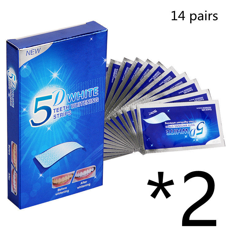 5D White Advanced Gel Teeth Whitening Strips Vendercart