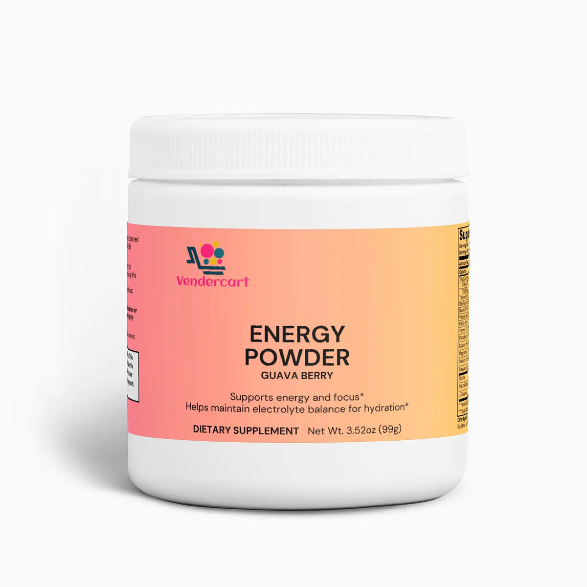 Energy Powder (Guava Berry) Vendercart