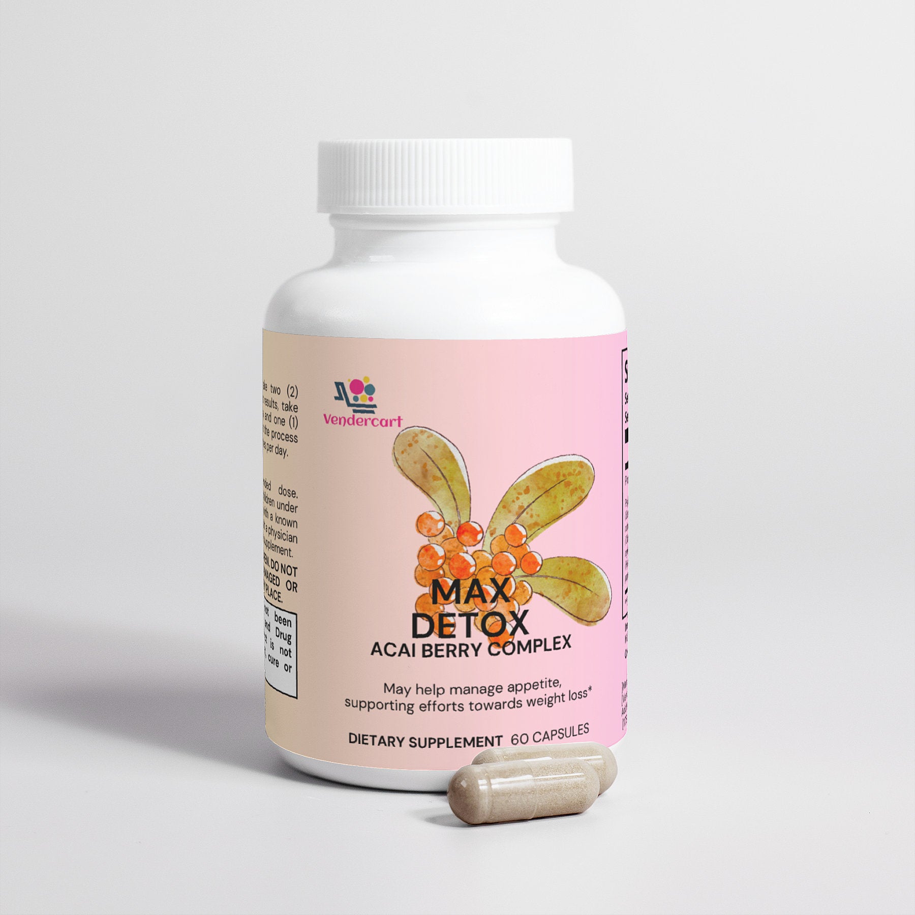 Max Detox (Acai detox) Vendercart