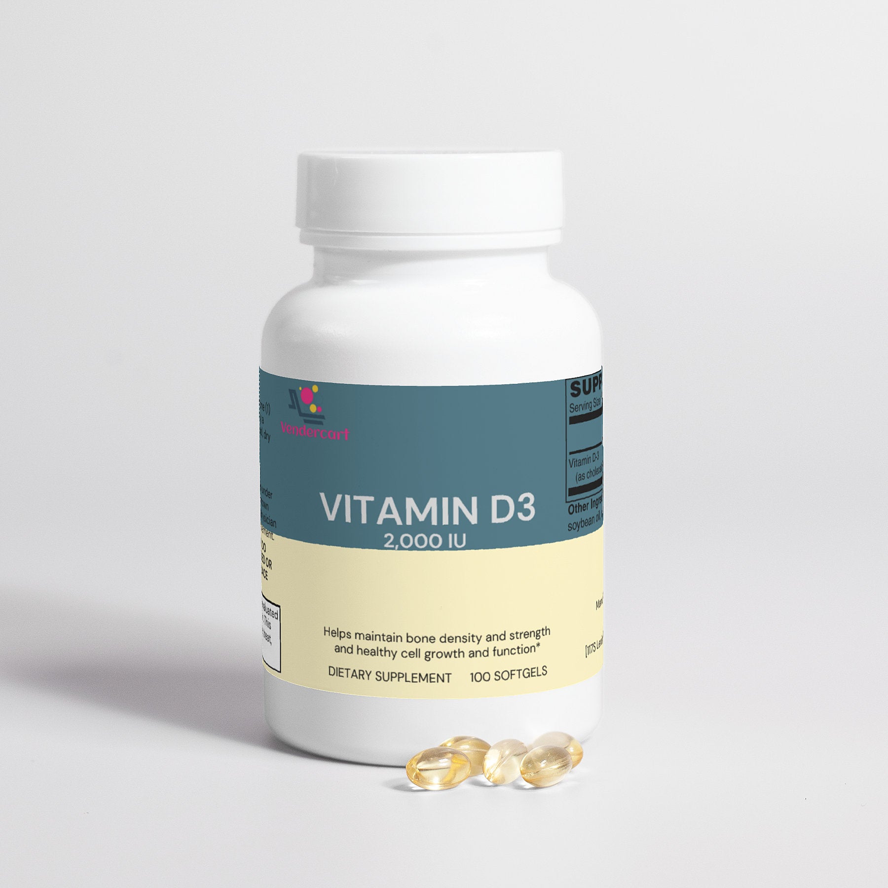 Vitamin D3 2,000 IU Vendercart