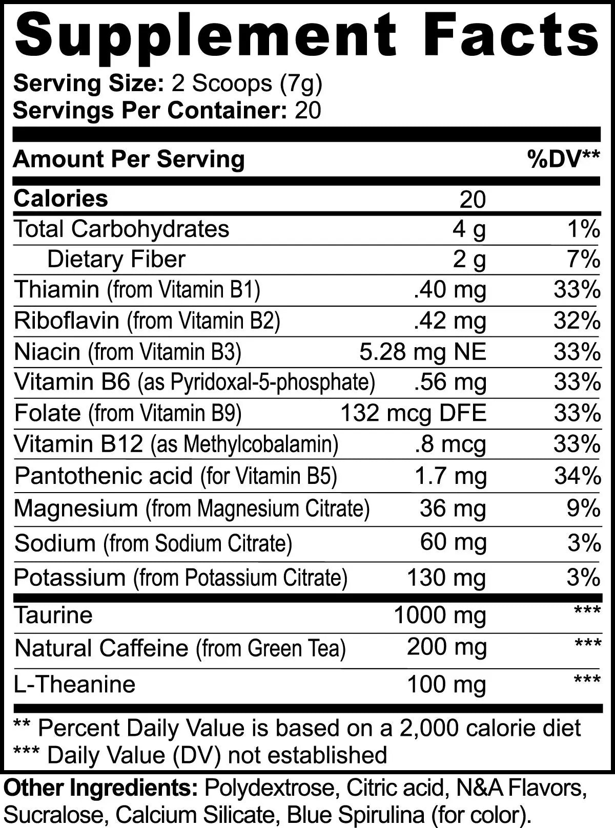 Energy Powder (Cotton Candy) Vendercart