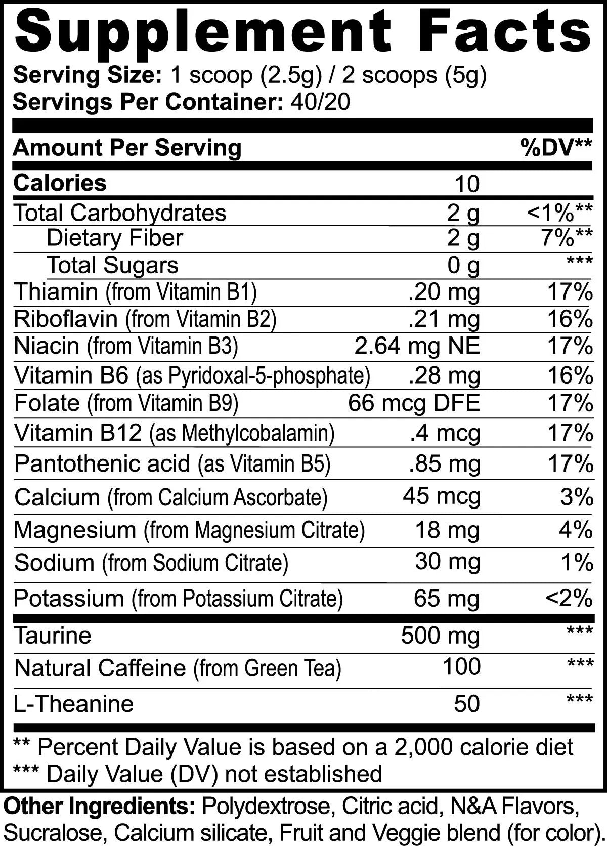 Energy Powder (Guava Berry) Vendercart