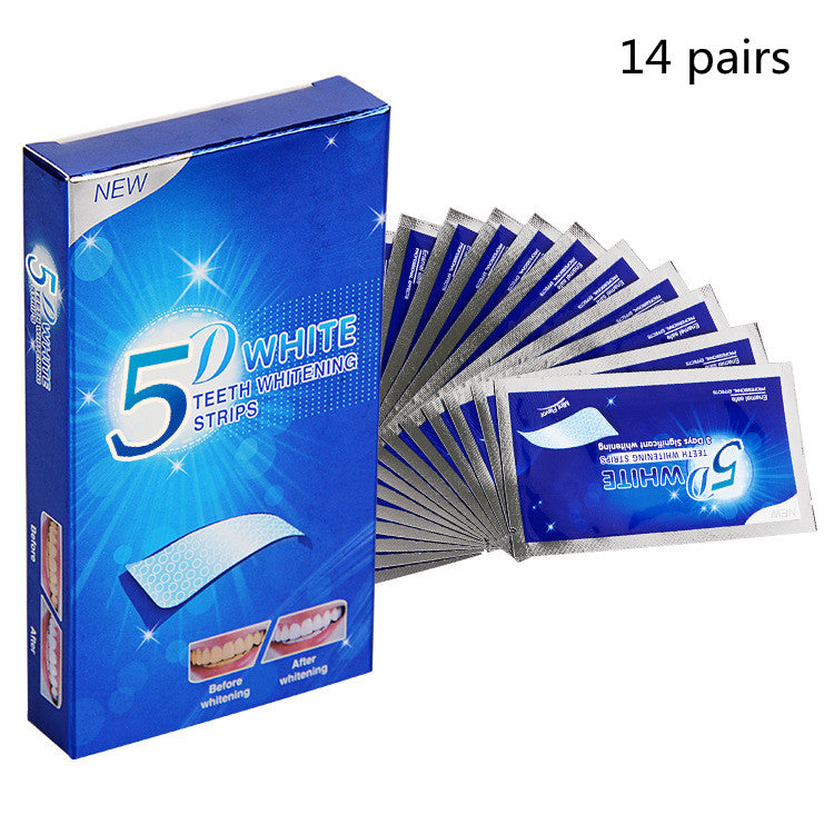 5D White Advanced Gel Teeth Whitening Strips Vendercart