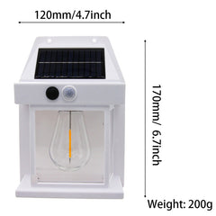 Outdoor Solar Wall Lamp Waterproof Tungsten Lamp Induction Vendercart