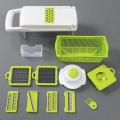 12 In 1 Manual Vegetable Chopper Kitchen Gadgets Vendercart