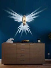 Artful Eagle Wall Lamp Vendercart