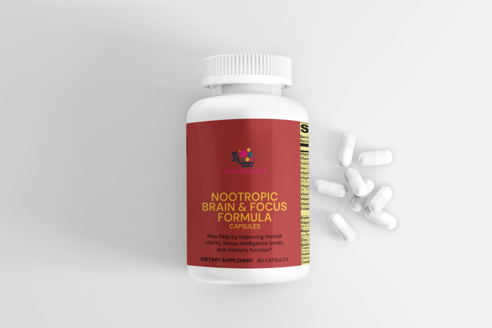 Nootropic Brain & Focus Formula Vendercart