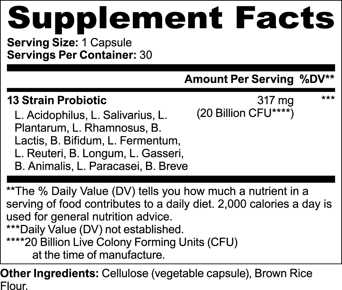 Probiotic 20 Billion Vendercart